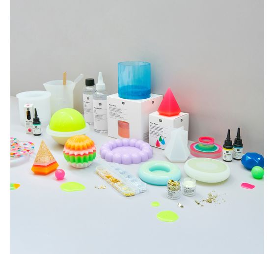 Silicone casting mould "Round coaster"