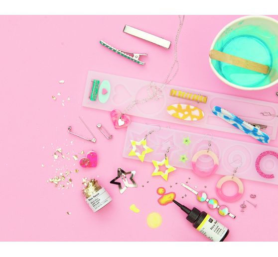 Silicone mould for jewellery "Earrings"