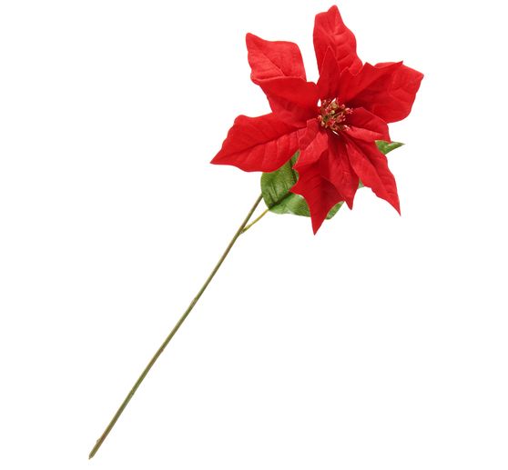Poinsettia branch "Gloria", L 45 cm