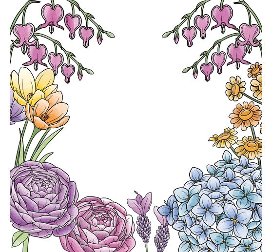 Book "Colorful World - Zarte Blumengrüße"