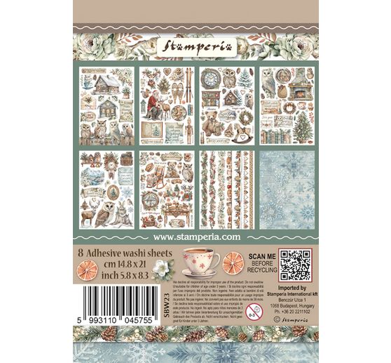 Washi Pad "La casa del gufo