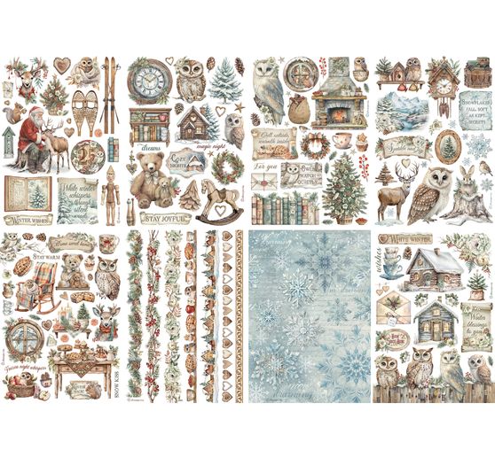 Washi Pad "La casa del gufo