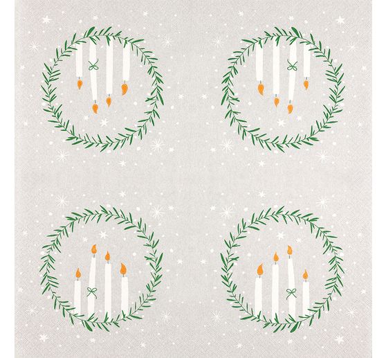 Napkin "Delicate Wreath"