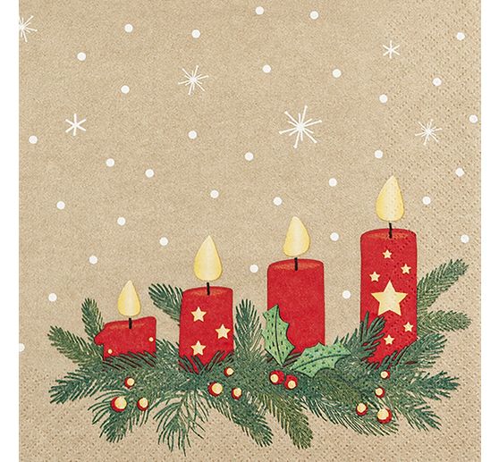 Napkin "Advent Lights"
