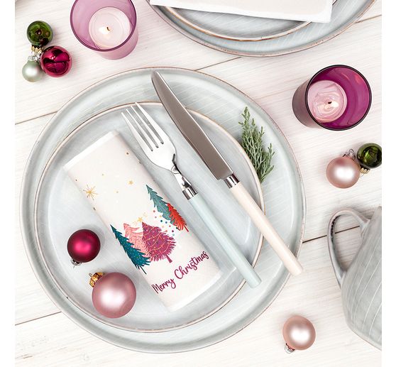 Napkin "Sweet Xmas Trees"