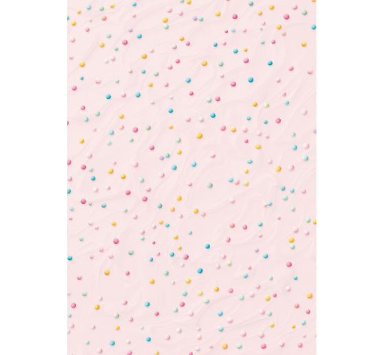 Motif straw silk backgrounds "Candy Christmas"