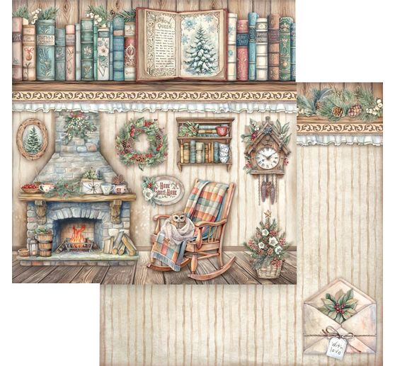 Scrapbook block "The Owl's House"