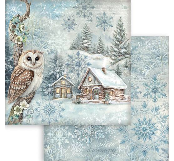 Scrapbook block "The Owl's House"