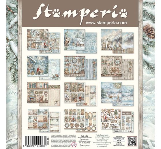 Scrapbook block "The Owl's House"