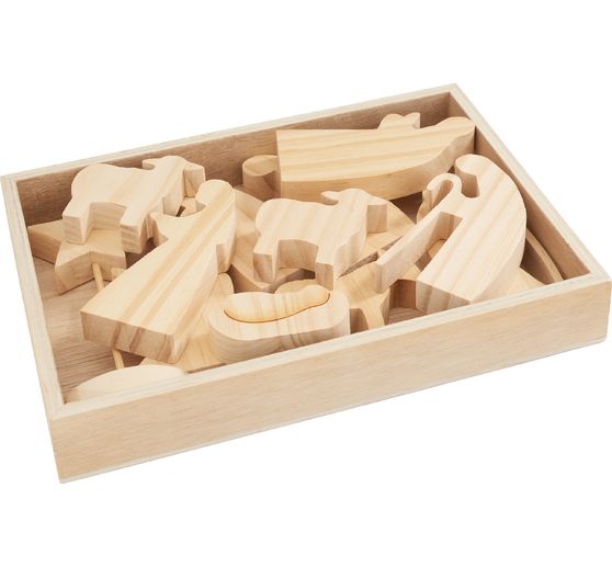 Wooden nativity figures "Bethlehem"