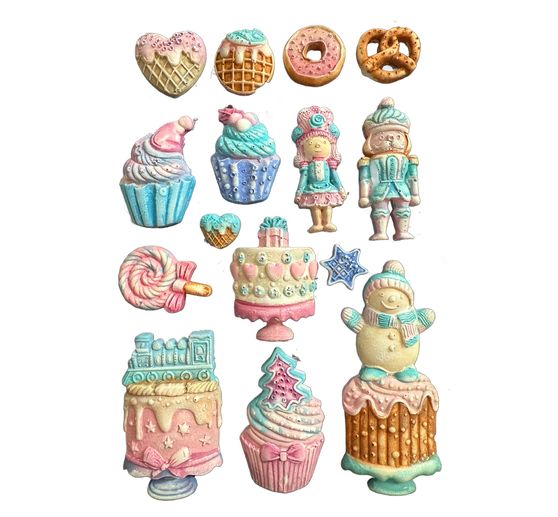 Silicone mould A5 "Candy Christmas - Cakes"