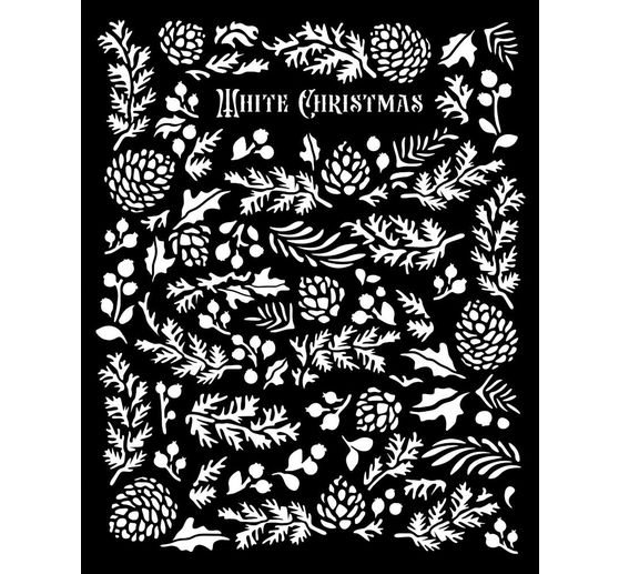 Stencil "La casa del gufo - Coni di pino