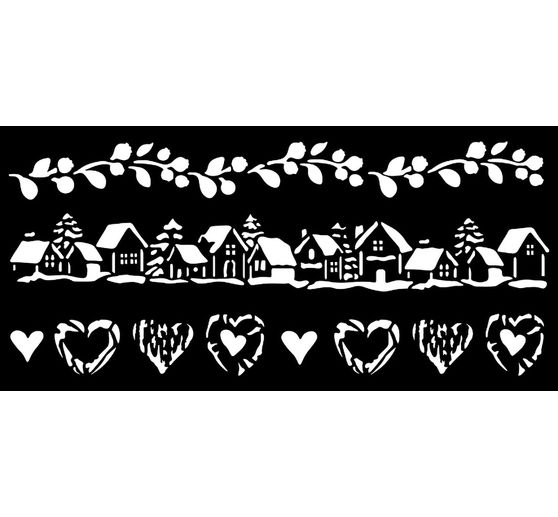 Stencil "The Owl's House - Stripes"