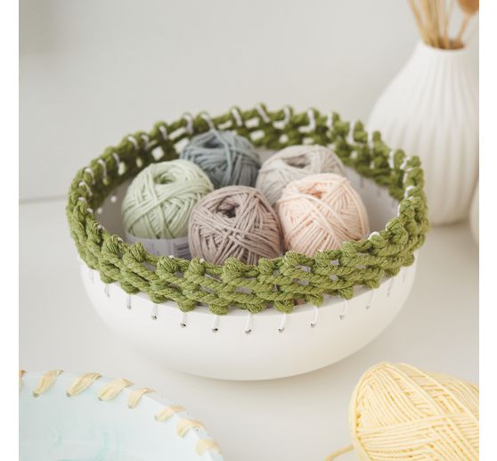 Silicone casting mould "Bowl with perforated edge"