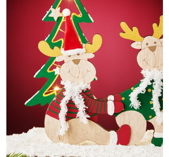 Foam rubber glitter stickers