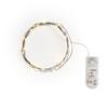 Stringa di luci a LED, con timer, filo nero, 30 LED