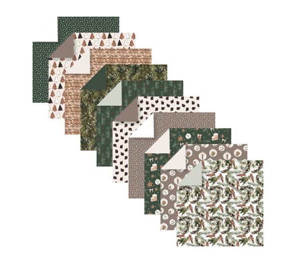 Folding paper "Cozy Xmas"