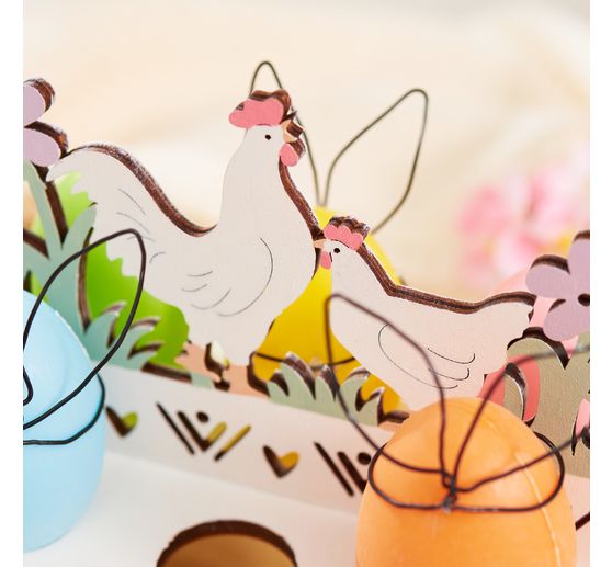 VBS Egg holder "Chickens" for 6 eggs