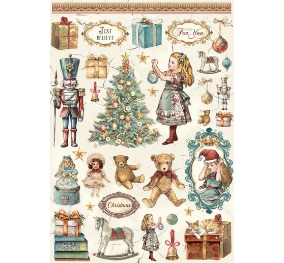 Libro giornale spazzatura "Alice nel Natale