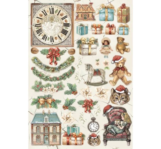 Libro giornale spazzatura "Alice nel Natale