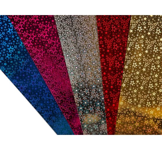 Holographic cardboard "Stars"