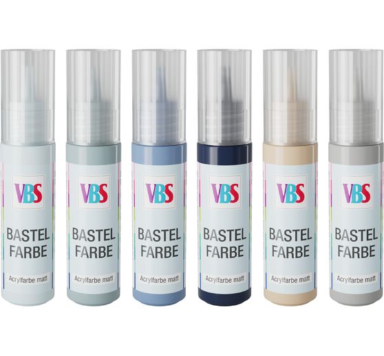 VBS Craft paint set "Blue Nature"