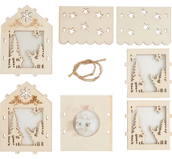 VBS House of lights "Reindeer", incl. LED