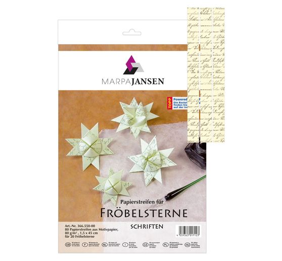 Paper strips "Fonts"