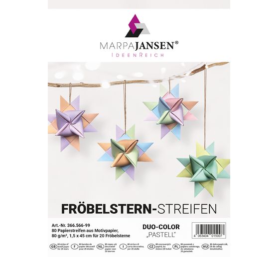 Paper strips "Duo Pastel"