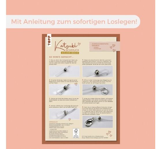 Katsuki Jewellery set "Golden Beach"