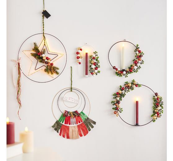 Metal ring "Circle", Black