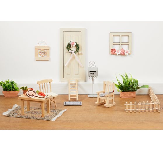 Secret Santa door set "Welcome"