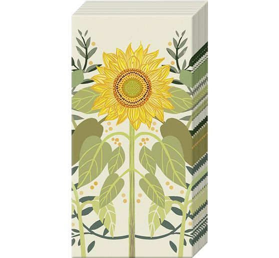 Paper handkerchiefs "Sunflower"
