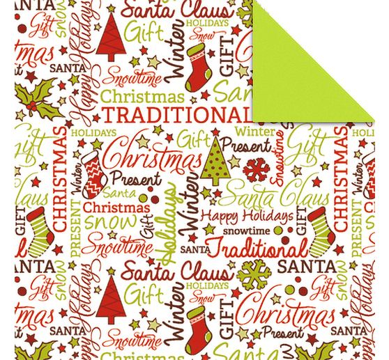 Folding sheets "Christmas"