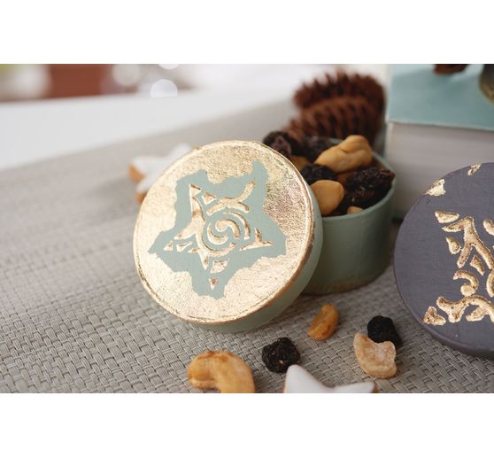 Scatola "rotonda" VBS, 6 pezzi, cartapesta