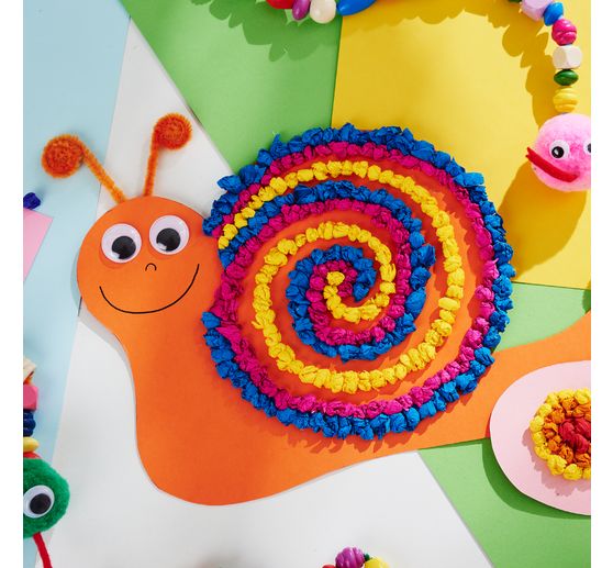 VBS Crepe paper "Mega pack", assorted colors, 20 pieces