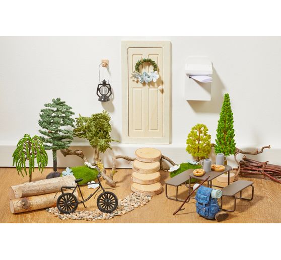 Secret Santa door set "Welcome"