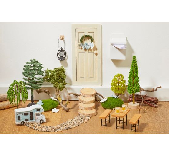 Secret Santa door set "Welcome"