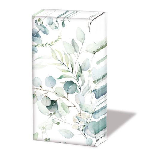 Paper handkerchiefs "Eucalyptus all over"