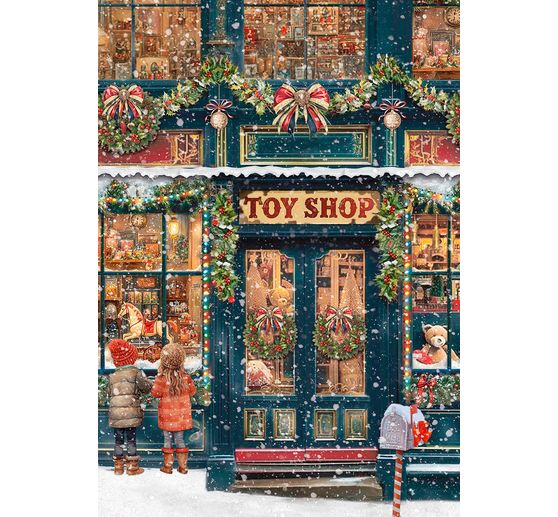 Motif straw silk assortment "Toy Shop", set of 8