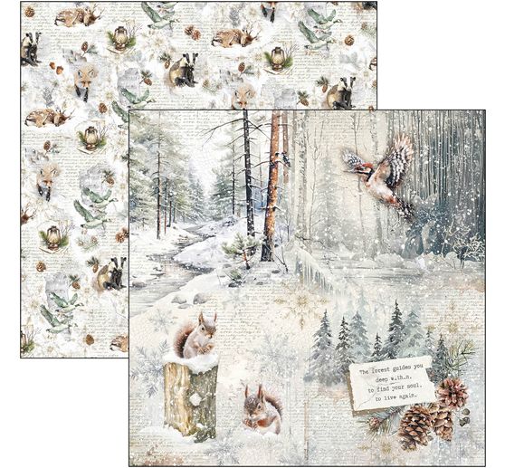 Scrapbook paper "Forest Tales"
