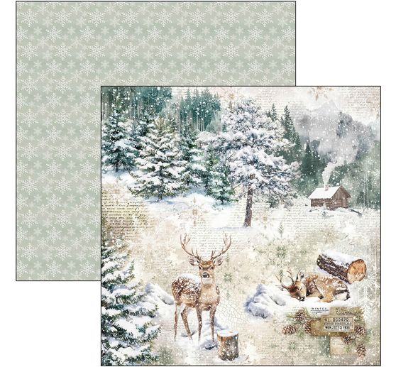 Scrapbook paper "Forest Tales"