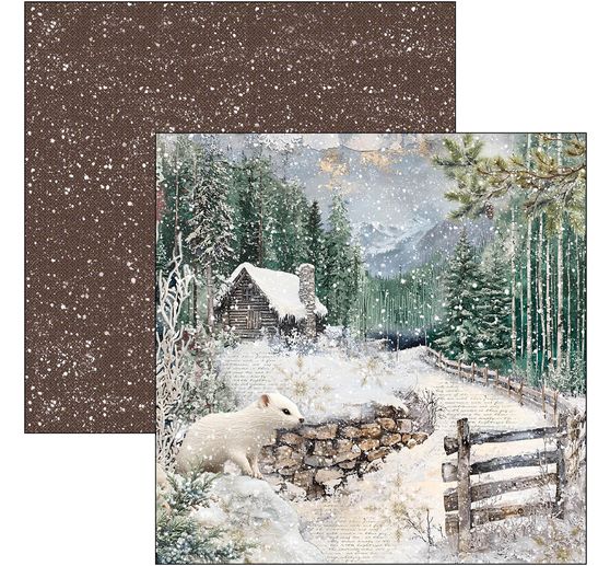 Scrapbook paper "Forest Tales"