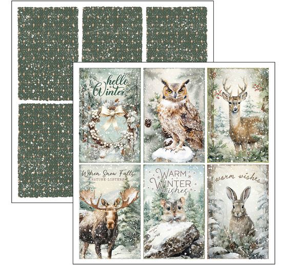 Scrapbook paper "Forest Tales"