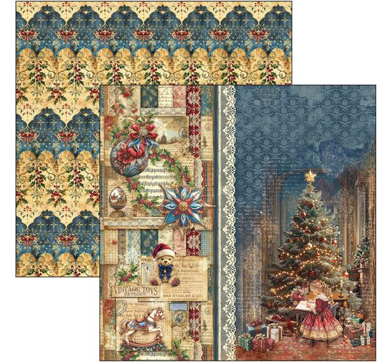 Scrapbook paper "Toy Shop"