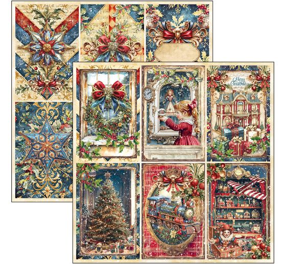 Scrapbook paper "Toy Shop"