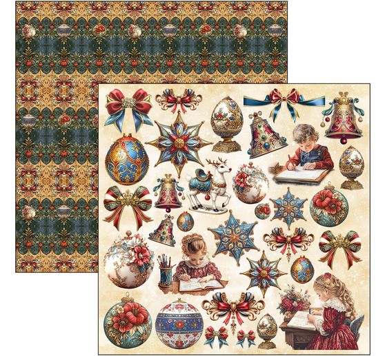 Scrapbook paper "Toy Shop"