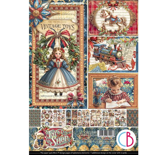 Paper set "Toy Shop"