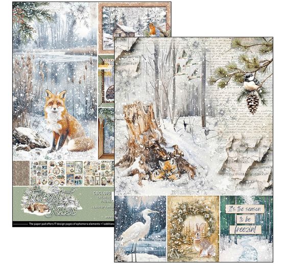 Paper set "Forest Tales"