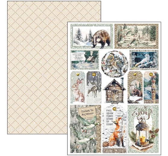 Paper set "Forest Tales"